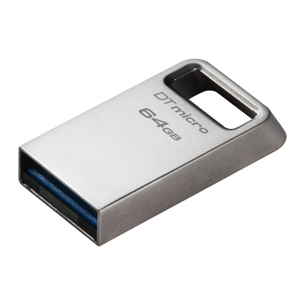 Kingston DataTraveler Micro | USB flash drive | USB 3.2 | 64GB Metal