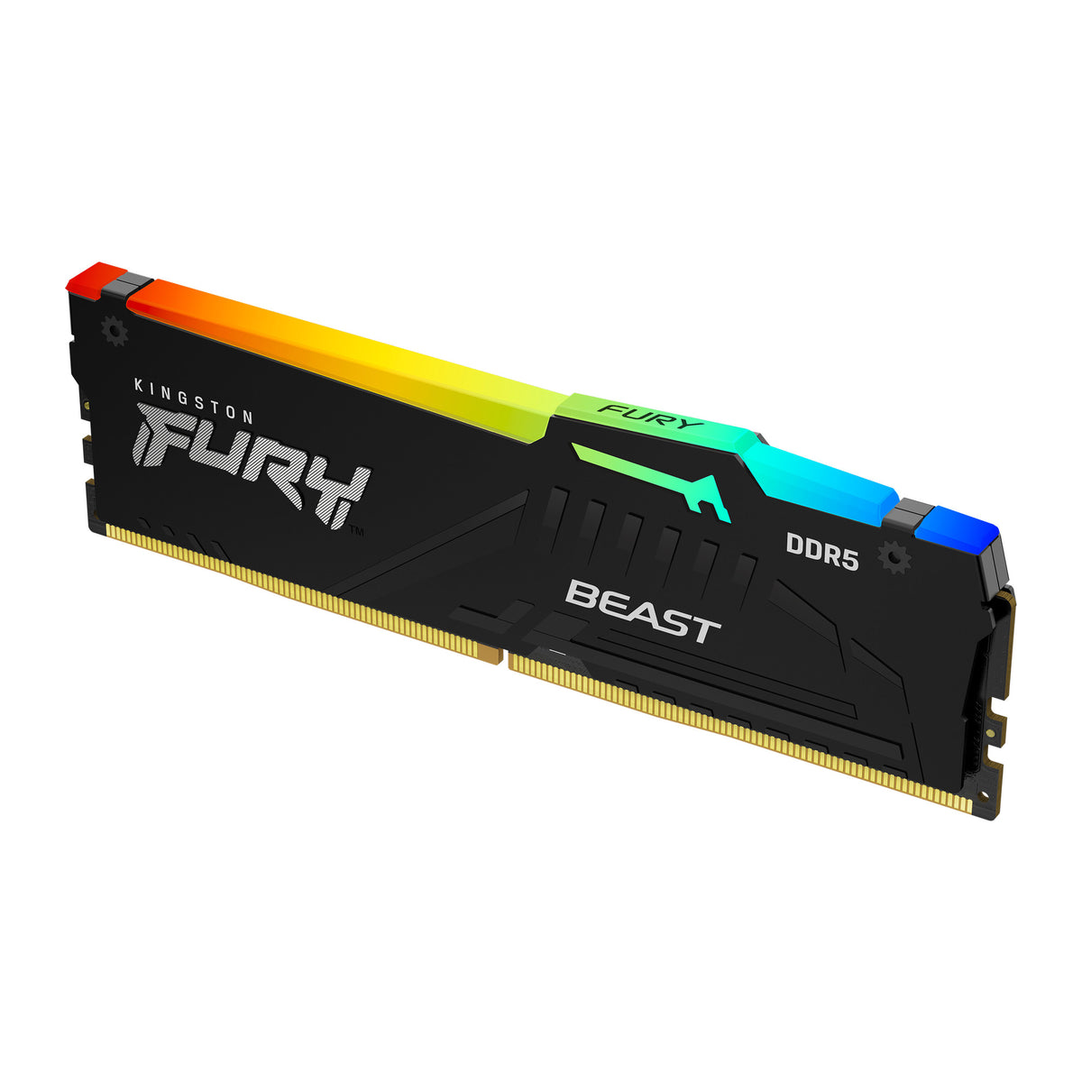 Kingston FURY Beast RGB | DDR5 RAM | 6000MT/s CL36 | 32GB Black