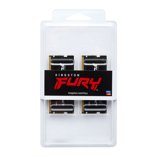 Kingston FURY Impact | DDR5 SODIMM kit | 16GB 4800MT/s CL38 | 2 x 8GB