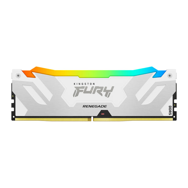 Kingston FURY Renegade RGB | DDR5 RAM | 32GB 6400MT/s CL32 XMP | White