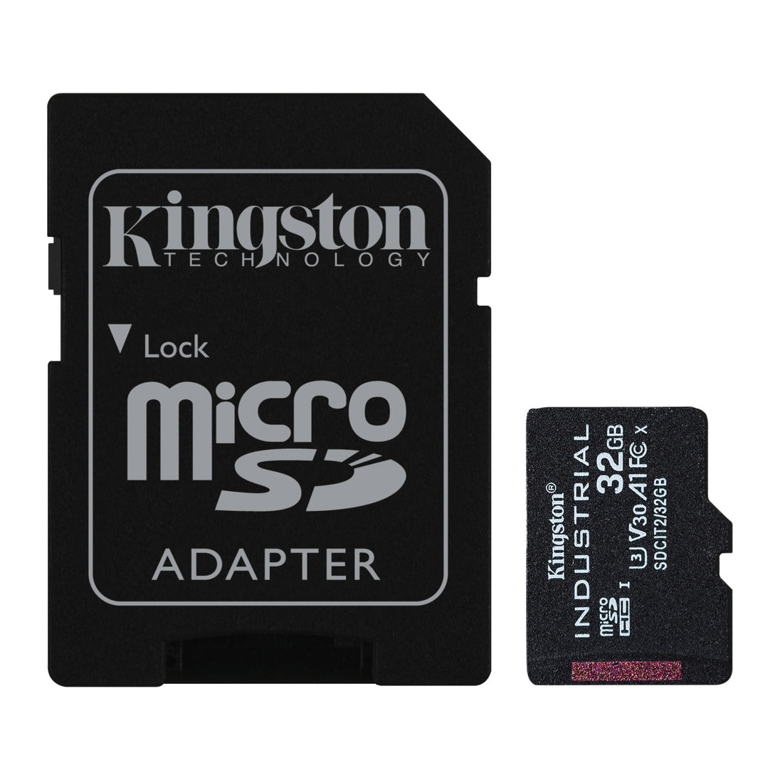 Kingston Industrial | microSDHC card | 32GB, Class 10 A1 | SD adapter