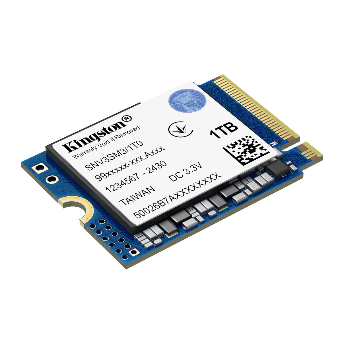 Kingston NV3 | M.2 2230 NVMe SSD | PCIe 4.0 | 1TB