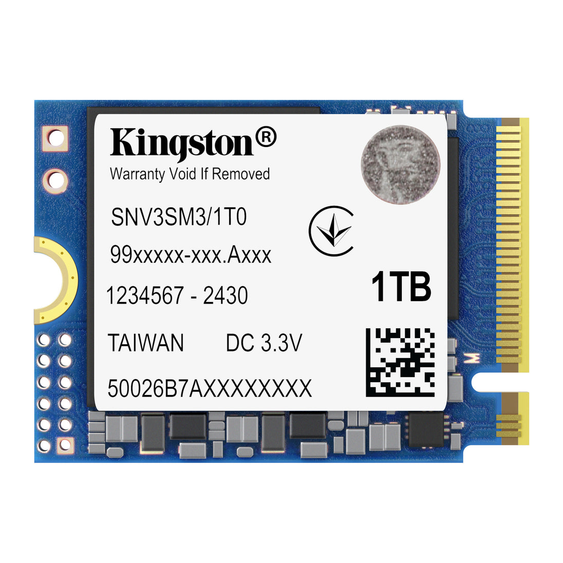 Kingston NV3 | M.2 2230 NVMe SSD | PCIe 4.0 | 1TB