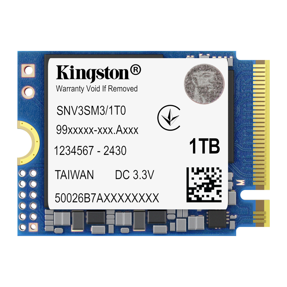 Kingston NV3 | M.2 2230 NVMe SSD | PCIe 4.0 | 1TB