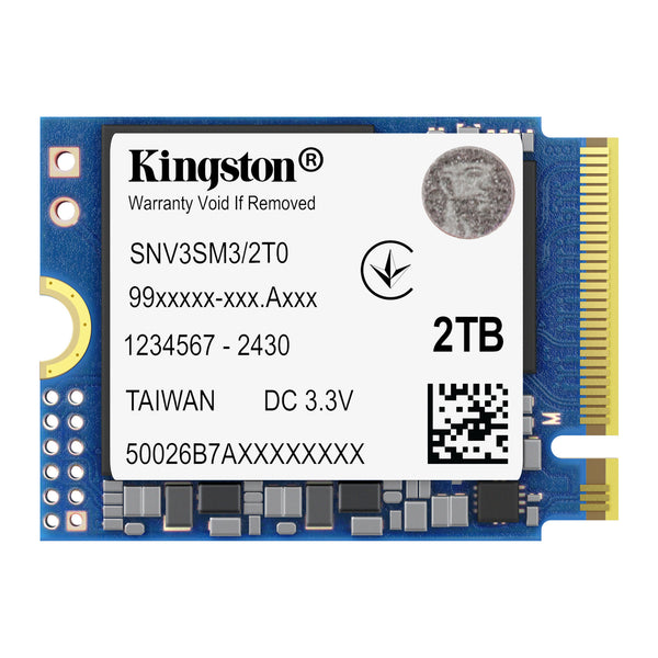 Kingston NV3 | M.2 2230 NVMe SSD | PCIe 4.0 | 2TB