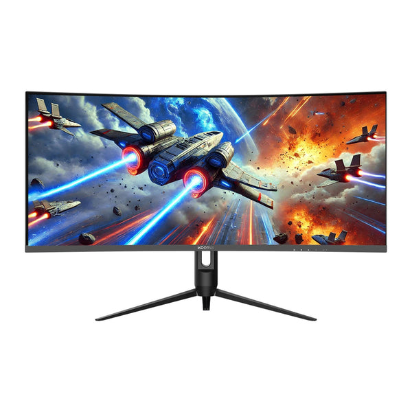KOORUI G3441XC | Curved gaming monitor | 34-inch UWQHD 240Hz | Black