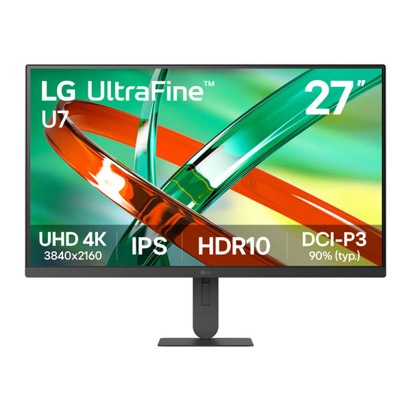LG UltraFine 27U710B-B | 27" 4K UHD IPS monitor | HDR10 | Height adjustable