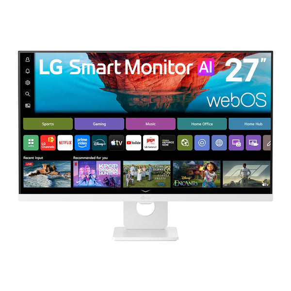 LG 27U731SB-W | 27" 4K UHD Smart Monitor | IPS with USB-C | White