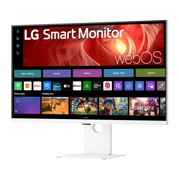 LG 37U730SA-W | 36.5" 4K UHD smart monitor | IPS, USB-C | White