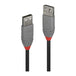LINDY 36703 Anthra Line | USB 2.0 extension cable | 480Mbps | 2m black