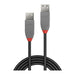 LINDY 36703 Anthra Line | USB 2.0 extension cable | 480Mbps | 2m black