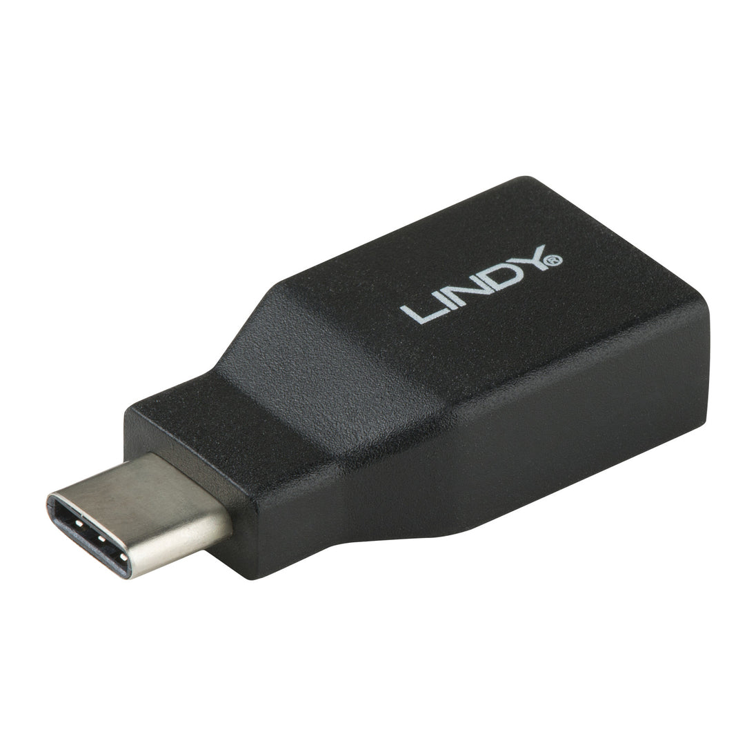 LINDY 41899 | USB-C to USB-A adapter | 10Gbps USB 3.2 Gen 2 | Black