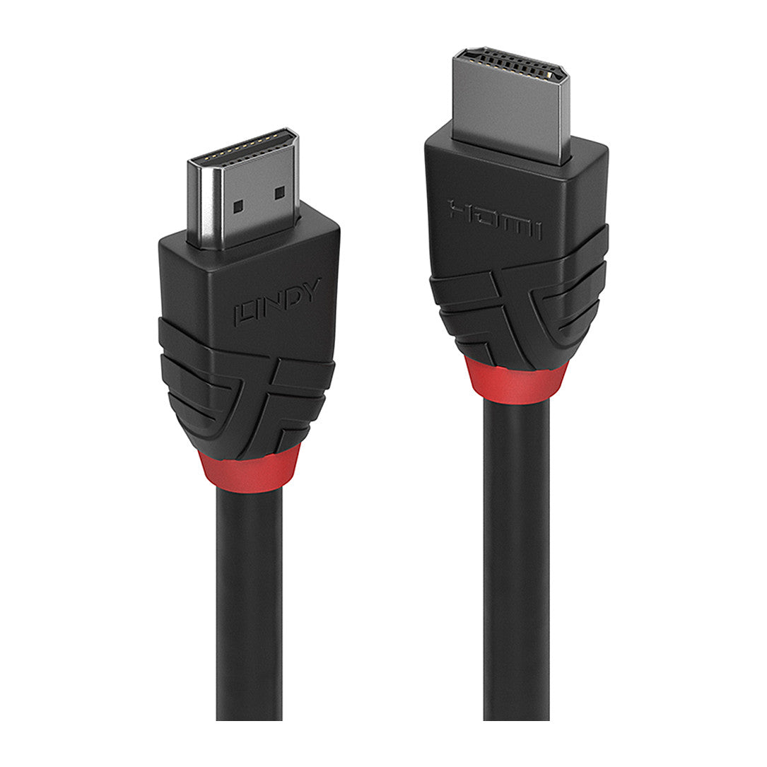 LINDY Black Line 36473 | High Speed HDMI cable | 4K 60Hz 18Gbps | 3m