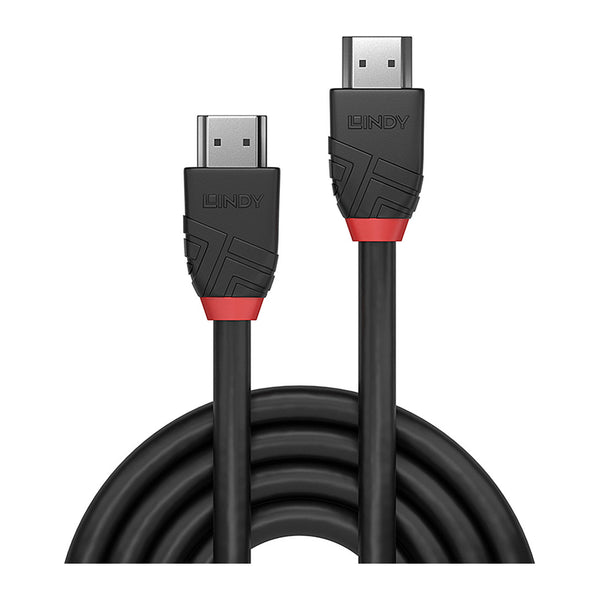 LINDY Black Line 36473 | High Speed HDMI cable | 4K 60Hz 18Gbps | 3m