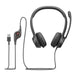 Logitech H390 | Wired USB headset | Noise-cancelling mic | Black