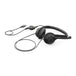 Logitech H390 | Wired USB headset | Noise-cancelling mic | Black