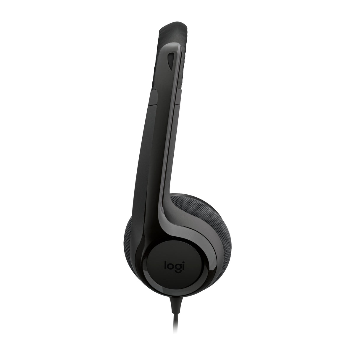 Logitech H390 | Wired USB headset | Noise-cancelling mic | Black