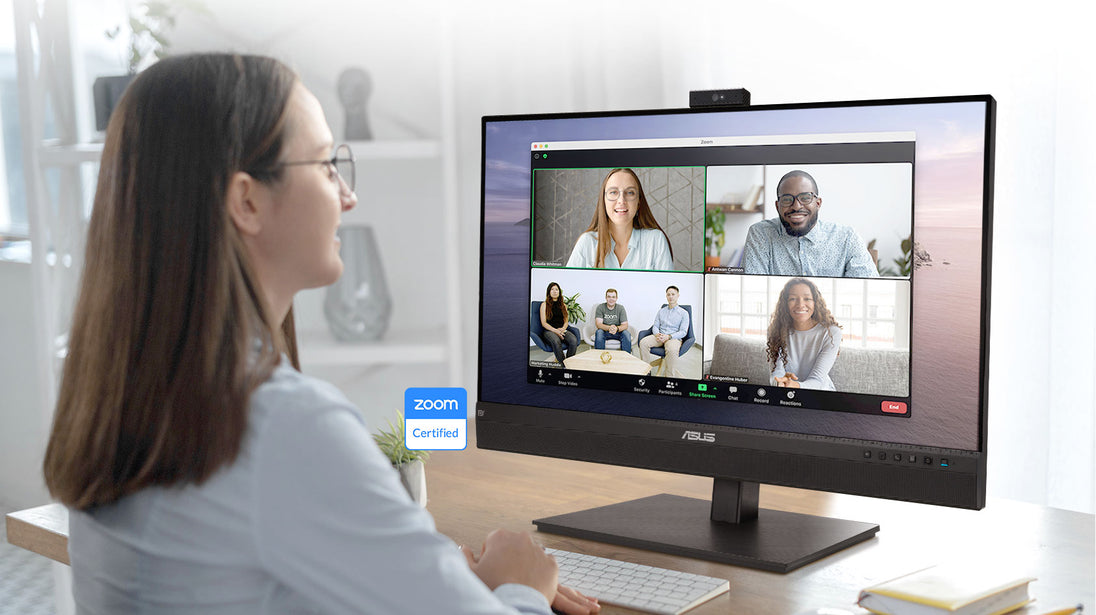 ASUS BE24ECSNK | Video conferencing monitor | 23.8-inch Full HD IPS | Black
