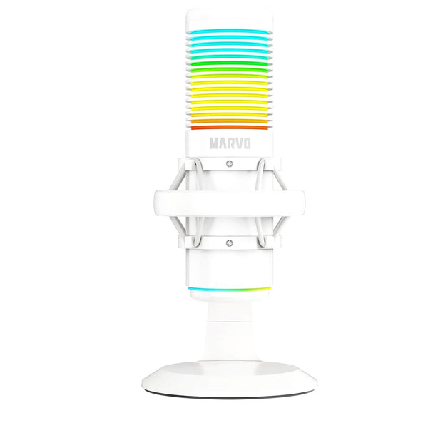 Marvo Scorpion MIC-07 Blast 60 | USB gaming microphone | RGB | White