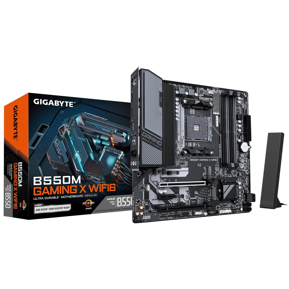 Gigabyte B550M GAMING X WIFI6 | AMD AM4 Socket Motherboard | Micro-ATX