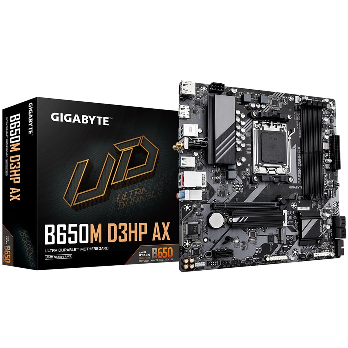 Gigabyte B650M D3HP AX | Motherboard | Wi-Fi 6E