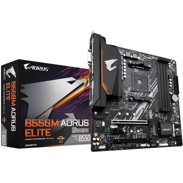 Gigabyte B550M AORUS ELITE | Motherboard | AMD AM4 socket | Micro-ATX