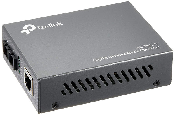 TP-Link MC210CS Omada | Gigabit media converter | Single-mode SC to RJ45 | 15 km