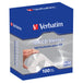 Verbatim 49976 | CD and DVD paper sleeves | 100-pack | Clear window