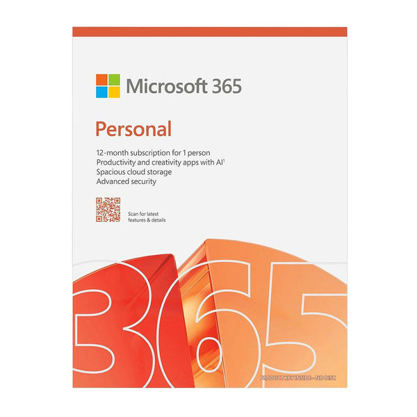 Microsoft 365 Personal | Office suite | 1 user, 1 year | Retail box
