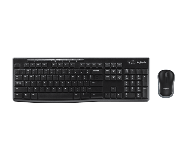 Logitech MK270 | Wireless keyboard and mouse combo | 2.4 GHz | UK English
