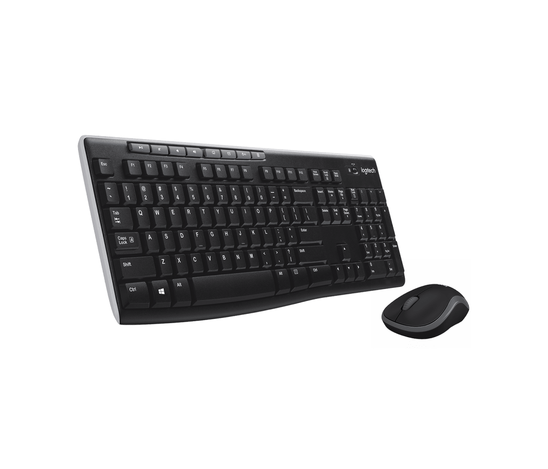 Logitech MK270 | Wireless keyboard and mouse combo | 2.4 GHz | UK English