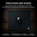 CORSAIR MM PRO Control | Gaming mouse pad | Large 450 x 400 mm | Black