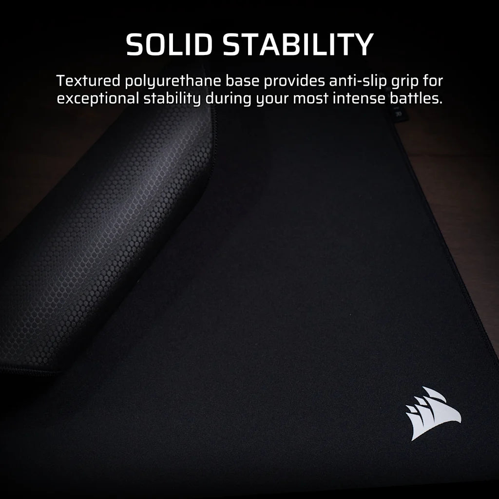 CORSAIR MM PRO Control | Gaming mouse pad | Large 450 x 400 mm | Black