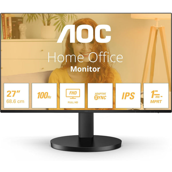 AOC 27B3HA2 | Full HD IPS monitor | 100Hz | 27-inch | Black