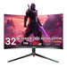 piXL CM32GF5 | 32-inch curved gaming monitor | Full HD 165Hz | Black