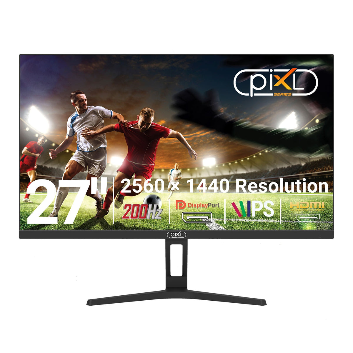 piXL X-Series GS27QIDPHA | 27-inch QHD gaming monitor | 200Hz IPS | Black