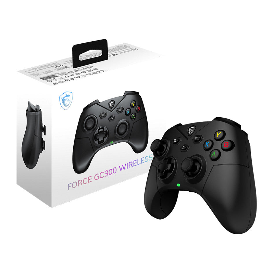 MSI FORCE GC300 Wireless | Gaming controller | USB-C Bluetooth | Black