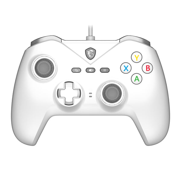 MSI FORCE GC200 | Wired USB gaming controller | Hall-effect triggers | White