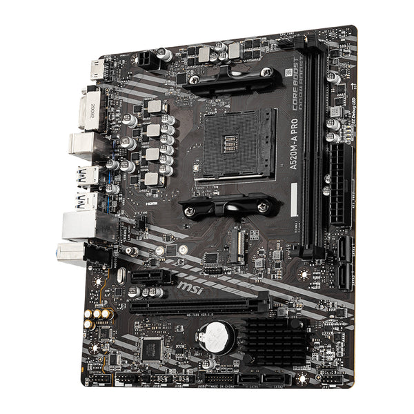 MSI A520M-A PRO | Micro ATX Motherboard | AM4 DDR4 | SATA 6Gb/s