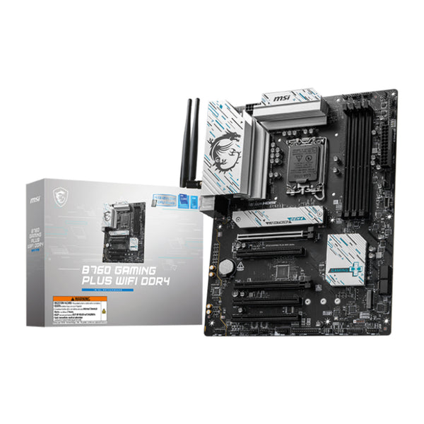 MSI B760 GAMING PLUS WIFI DDR4 | Motherboard | ATX