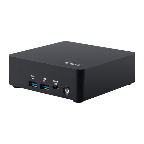 MSI Cubi NUC AI 1UMG | Barebone mini PC | Core Ultra 5 125H | Black