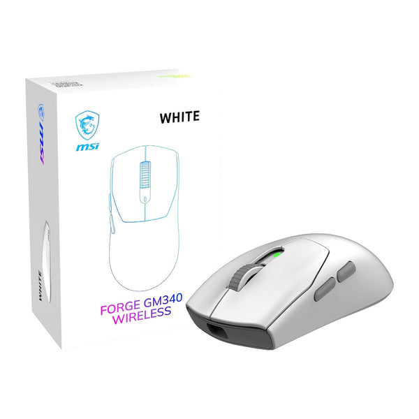 MSI FORGE GM340 Wireless | 12000 DPI | White