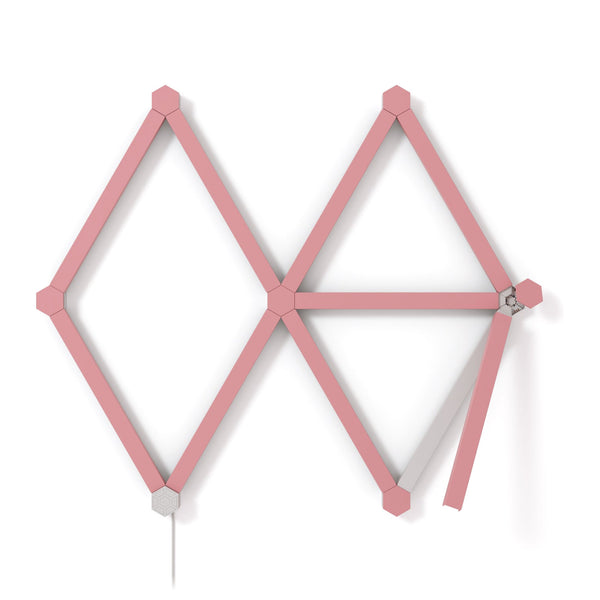 Nanoleaf Lines Skins | Line bar covers | 9 pack | Matte pink