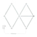 Nanoleaf Lines | Smart light bars | 60° design | White | 9-pack