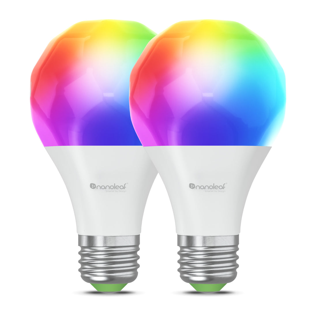 Nanoleaf Matter Wi-Fi E27 | Smart LED bulbs | 2 pack | Multicolour