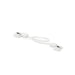 Nanoleaf Shapes Flex Linkers | Flexible light panel connectors | 3 pack | White
