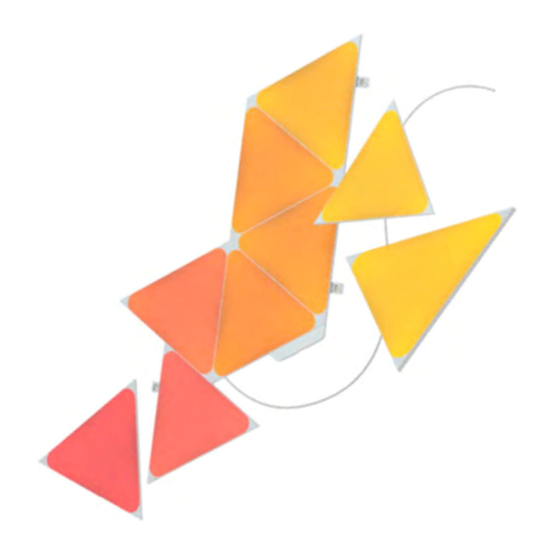 Nanoleaf Shapes Triangles | Smart LED light panels | White