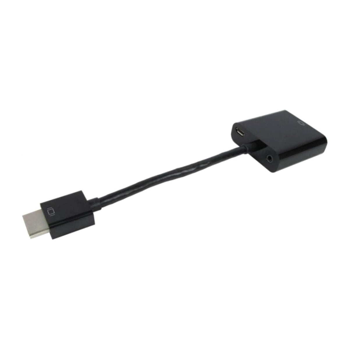 NEWlink NLHDMI-HSV03 | HDMI to VGA adapter | 3.5 mm audio output | Black