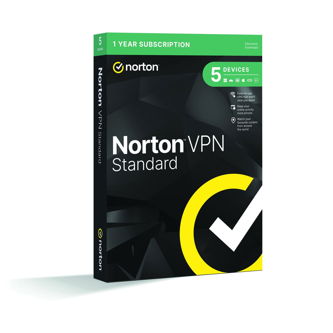 Norton VPN Standard | VPN software | 5 devices | 1 year