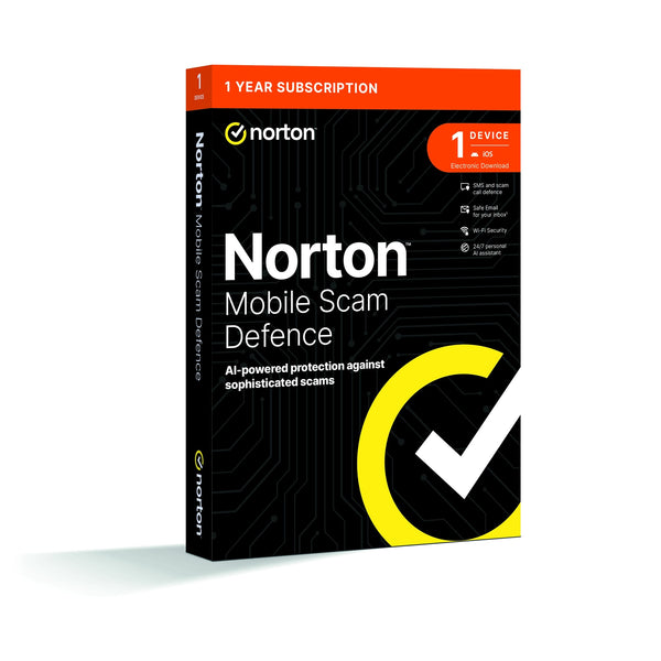 Norton Mobile Scam Defence | Security software | 1 device | 1 year